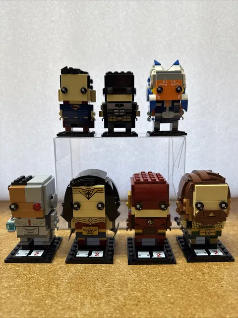 LEGO BrickHeadz DC Justice League Series 2 Lot Batman Superman Cyborg + More!