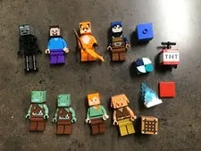 LEGO Minecraft Minifigure Lot MC1