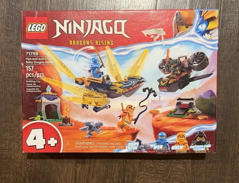 LEGO NINJAGO Dragons Rising 71798 Nya & Arin Baby Dragon Battle 157pc 4+