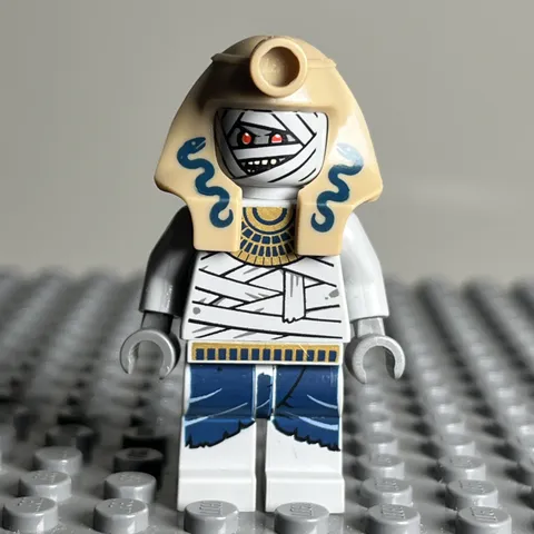 Lego Mummy Warrior 2 Minifigure pha011 Pharaoh's Quest 7325 CMF Lot Rare 1D