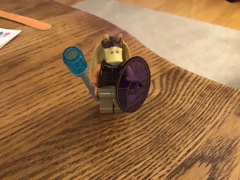 LEGO STAR WARS GUNGAN SOLDIER WARRIOR FROM LEGO SET 7929