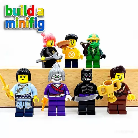 LEGO BAM Minifigures-Ninjago 15th Anniversary 2026 Set of 7 Collectible New Gift