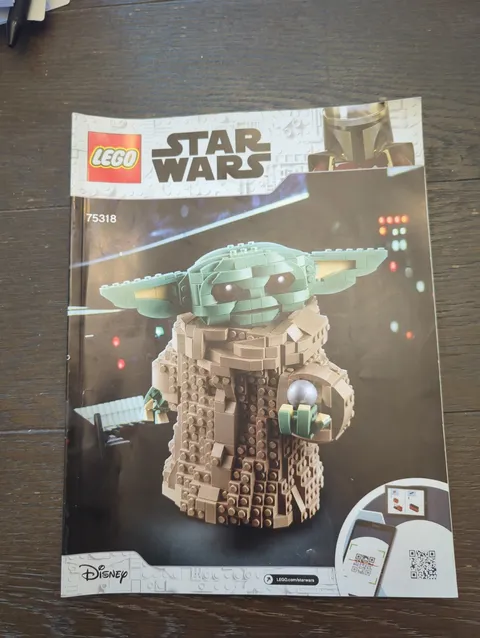 Lego Star Wars 75318 The Child - Instruction Manual ONLY