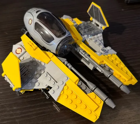 LEGO Star Wars 2014: Anakin's Jedi Interceptor 75038 99% Complete No Minifigures