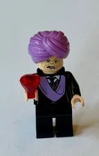 LEGO Vintage Harry Potter Professor Quirrell/Voldemort Minifigure! (4702)