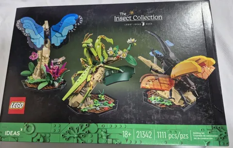 LEGO Ideas The Insect Collection 21342 1111 Pcs Ages 18+ NEW Sealed