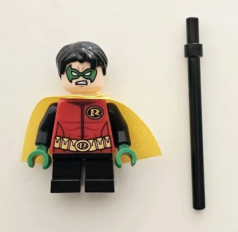 Lego DC Super Heroes Damian Wayne Robin Minifig Minifigure 