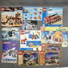 Lego Instruction Manual Lot 28 Manuals Star Wars Creator City Racers Creator