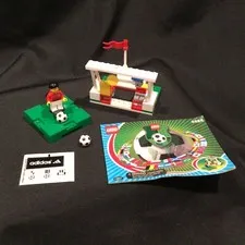 Vintage LEGO Soccer 3424 TARGET PRACTICE w instructions & UNUSED STICKERS! 2002