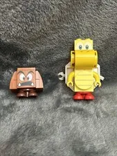 LEGO Minifigure Red Koopa Troopa mar0059 Super Mario 71380 And Surprised Goomba