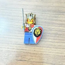 Royal Knights - King, Chrome Gold Crown, Lion Crest,