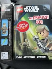 LEGO Star Wars: The Greatest Jedi Book w/ Luke Skywalker Minifigure Disney New