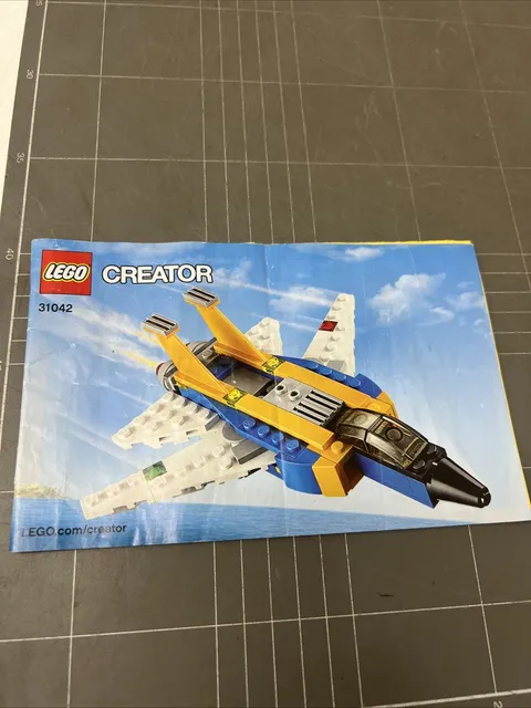 VINTAGE TOY LEGO MANUAL INSTRUCTIONS BOOKLET ART CREATOR 31042