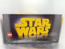 NEW SEALED Lego Star Wars Sculptures Brick-Built Star Wars Logo Set 75407
