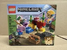LEGO Minecraft - 21164 - The Coral Reef - NEW - SEALED - FREE SHIPPING