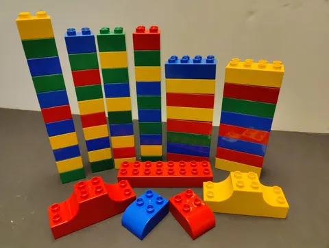 Lego DUPLO -Lot of (61) Base Plate Bricks Blocks Pieces