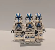 GENUINE LEGO STAR WARS 501st Clone Trooper Minifigures Lot of 3 - 2020 sw1094