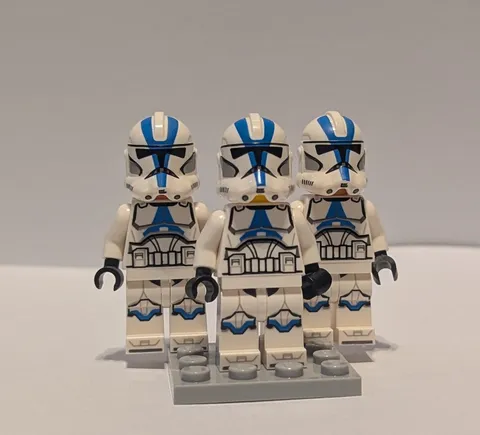 GENUINE LEGO STAR WARS 501st Clone Trooper Minifigures Lot of 3 - 2020 sw1094