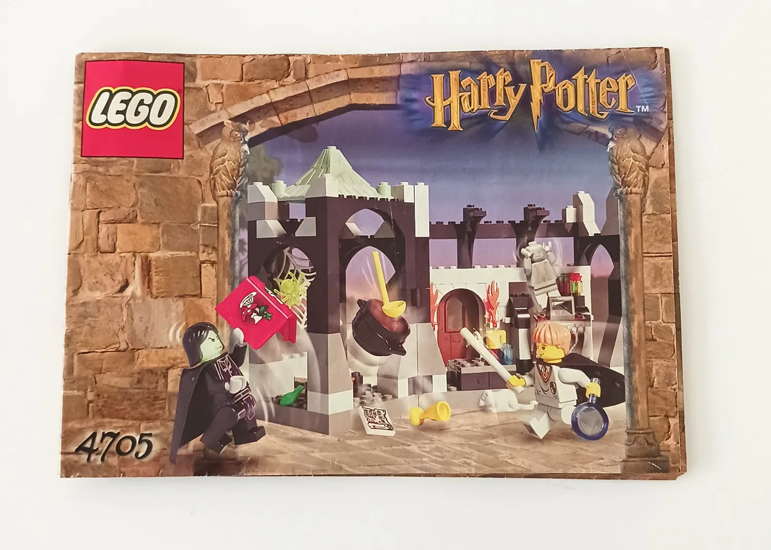 Lego Harry Potter Snape's Class (4705) Instruction Booklet Only