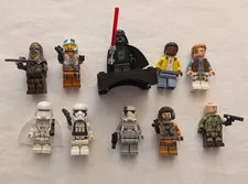 LEGO Star Wars Minifigure Lot Darth Vader 20th Anniversary Chewbacca Troopers