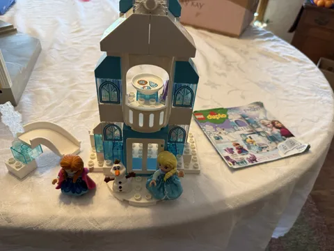LEGO DUPLO Disney Frozen Ice Castle Retired Set 10899 Elsa, Anna, Olaf instruc