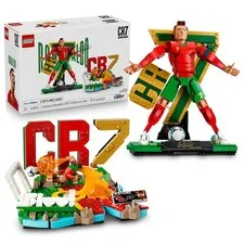 LEGO Editions Cristiano Ronaldo - Collector's Set Co-Pack Building Toy Set Gift