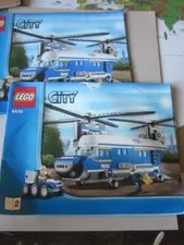 Lego City Building Instructions Instruction 4439 part 1 and 2 part 1 and 2 helicopters