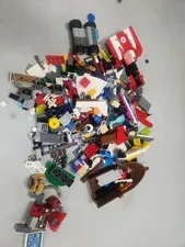 Lego 10+ lbs. Assorted Lot Bricks, Plates, Wheels, Parts, & Pieces See pics 2C