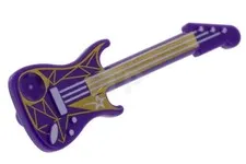 LEGO MINIFIGURE UTENSIL ELECTRIC GUITAR (1 PCS) CHOOSE YOUR COLOR 11640!!