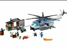 LEGO City Police Helicopter Surveillance 60046 528pcs Complete Set No Box