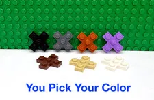 LEGO 3x3 Cross Plate  "You Pick Your Color and Qty" NEW