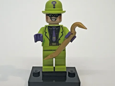 LEGO DC Super Heroes Minifigure - The Riddler Lime Outfit - SH0593