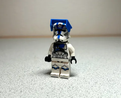 Lego Clone Heavy Trooper 75345 White Arms Blue Visor Star Wars Minifigure