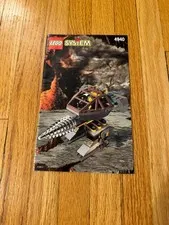 Lego Rock Raiders Granite Grinder (4940) Instruction Booklet Only