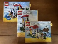 LEGO Creator Seaside House 7346 Instruction Booklets ONLY