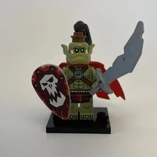 Lego 71037 Orc Collectible Minifig Series 24 CMF Sword Shield Cape COMPLETE NIH