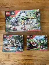 LEGO Jurassic World Lot of 3: 76973, 76975, 76972 NEW SEALED
