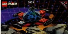 INSTRUCTIONS ONLY LEGO System Space Spyrius #6835 Saucer Scout (1994)