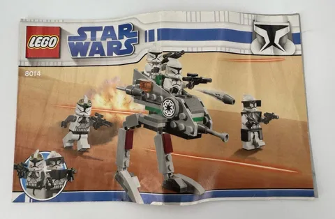 Lego Star Wars 8014 Instructional Manual Only
