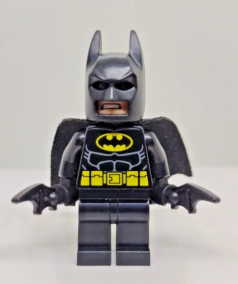 LEGO Batman Black Suit Classic Minifigure Figure Minifigures Mini Fig Marvel DC
