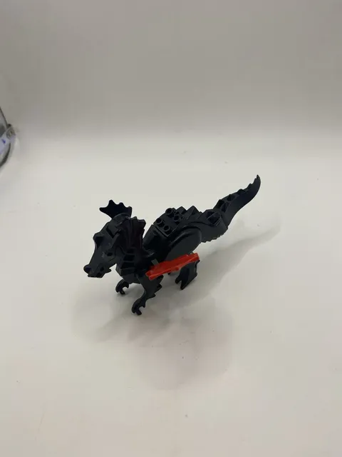 Vintage Lego Black Dragon MISSING A WING!