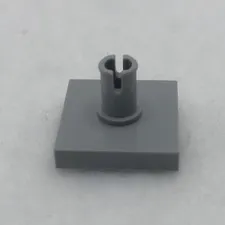 LEGO 2460 Light Bluish Gray Tile, Modified 2 x 2 with Pin (x1)