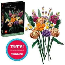 LEGO Botanicals Flower Bouquet 10280 Building Set, Artificial Flowers, 18+