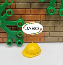 ( S11 /25/ 5 ) Lego 3833 Helmet Construction Helmet Yellow 9348