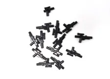 Lot of 12 (+1) LEGO Parts Black Minifigure, Weapon Gun Blaster SW Standard 58247