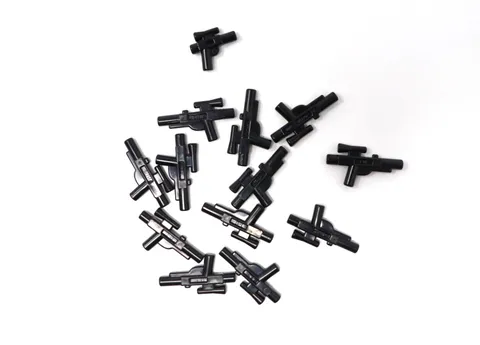 Lot of 12 (+1) LEGO Parts Black Minifigure, Weapon Gun Blaster SW Standard 58247