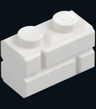 LEGO 1x2 Masonry Brick White x20 - part 98283