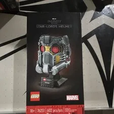 LEGO Marvel Infinity Saga Star-Lord's Helmet 76251 602pcs 18+ Display Stand