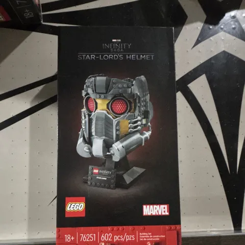 LEGO Marvel Infinity Saga Star-Lord's Helmet 76251 602pcs 18+ Display Stand