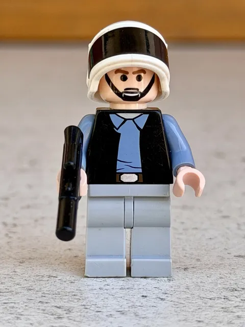 LEGO Star Wars Rebel Fleet Trooper Minifigure Scout Plain Vest sw0187 10198